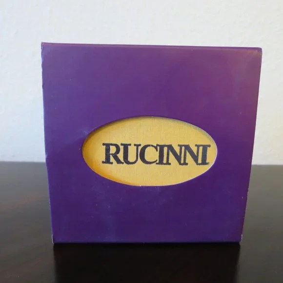 New Rucinni Jeweled Trinket Box Sea Clam Shell With Swarovski Crystals